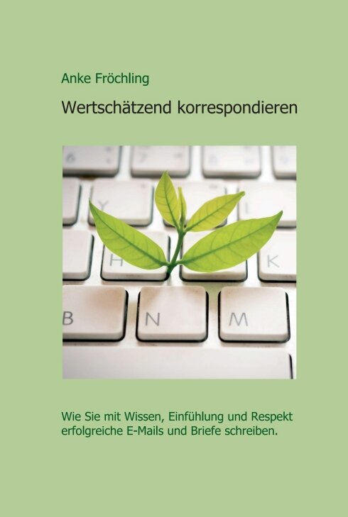 Wertschätzend korrespondieren – Buchcover